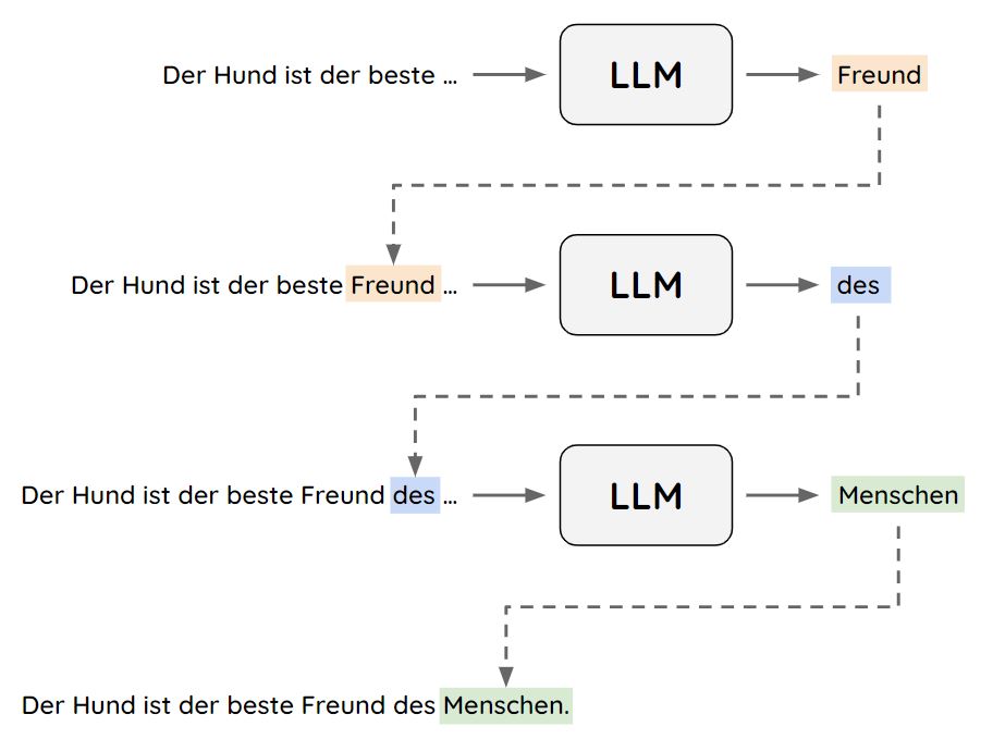 Funktionsweise eines Large Language Model